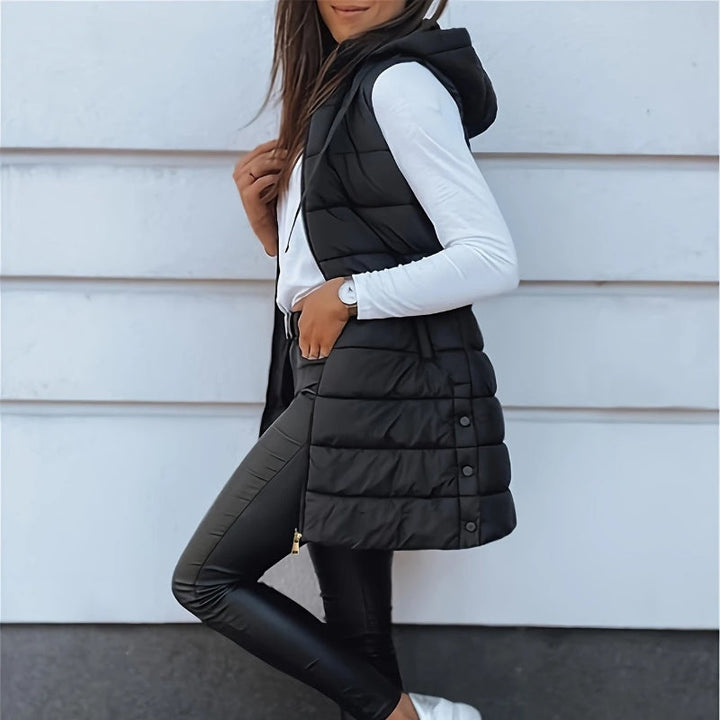 Luniva – ärmellose Pufferjacke mit Baumwollfüllung