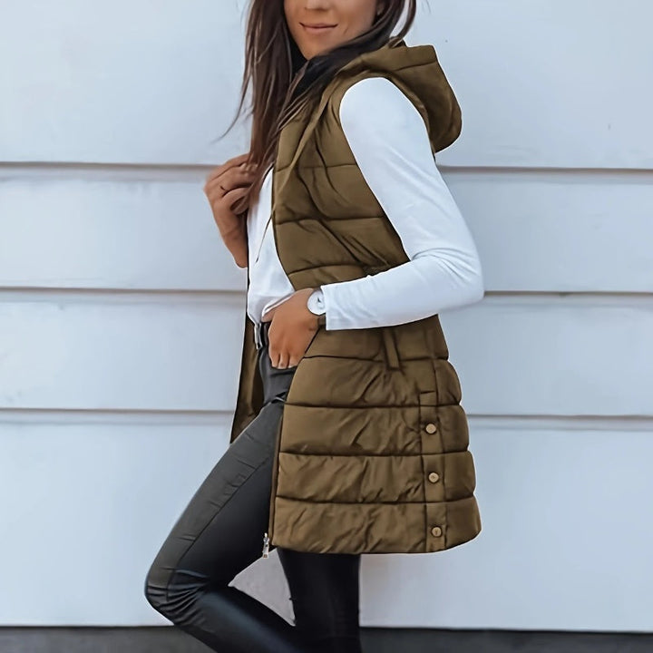 Luniva – ärmellose Pufferjacke mit Baumwollfüllung