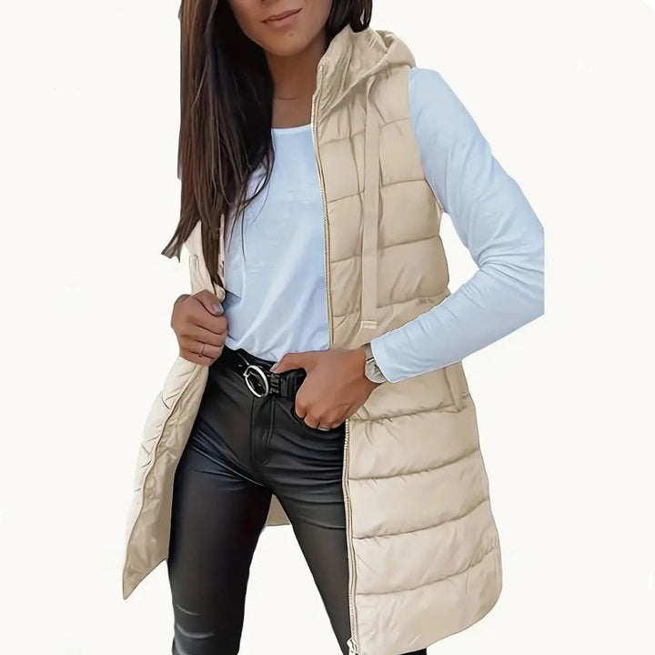 Luniva – ärmellose Pufferjacke mit Baumwollfüllung