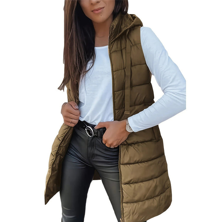 Luniva – ärmellose Pufferjacke mit Baumwollfüllung