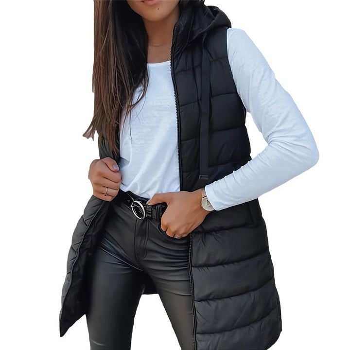Luniva – ärmellose Pufferjacke mit Baumwollfüllung