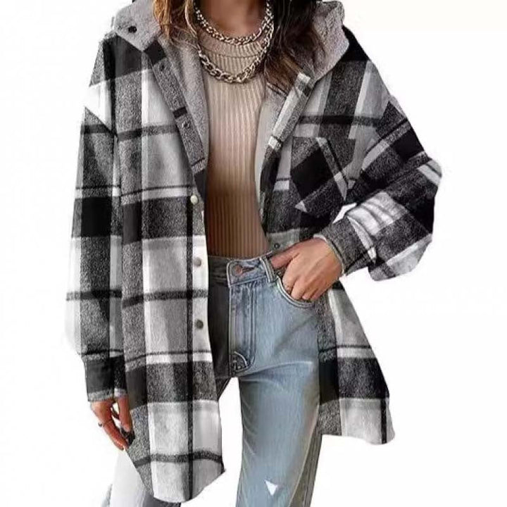 Nivara – Kapuzen-Flanelljacke