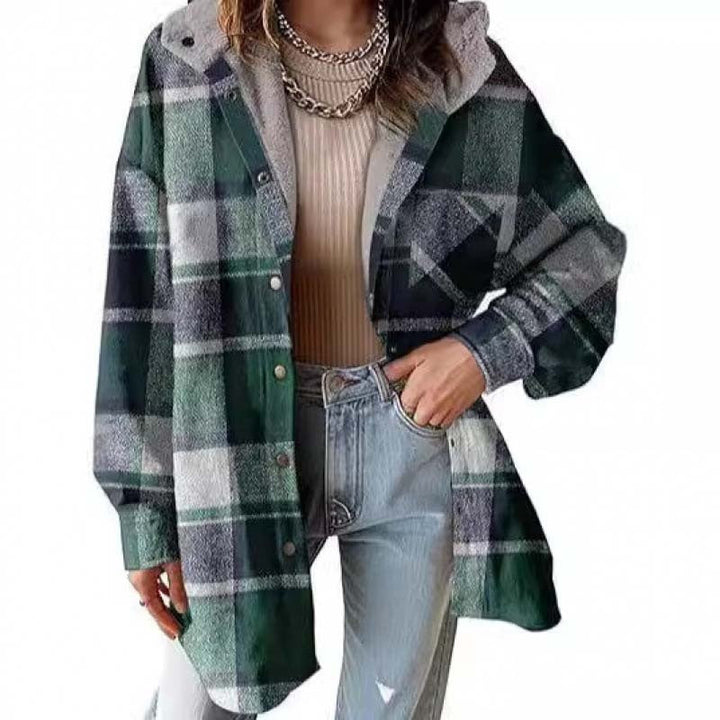 Nivara – Kapuzen-Flanelljacke