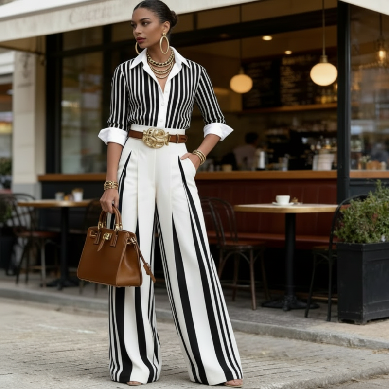 Mireth – Asymmetrisches Top aus Leinenmischung