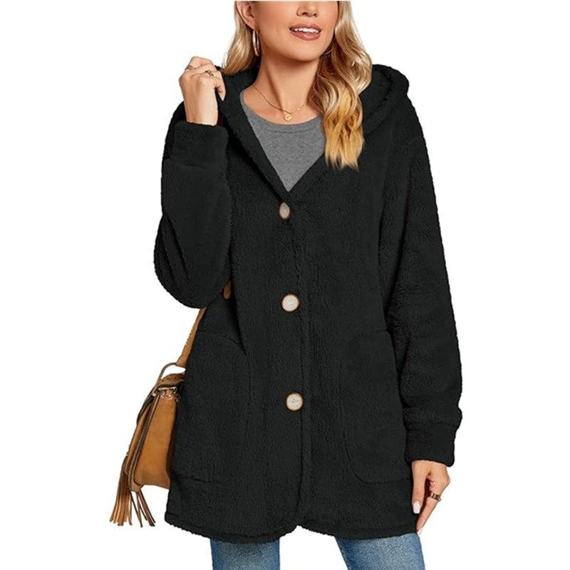 Vesara – Gewebte Jacke mit Kapuze