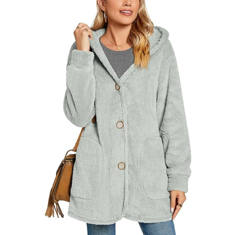 Vesara – Gewebte Jacke mit Kapuze