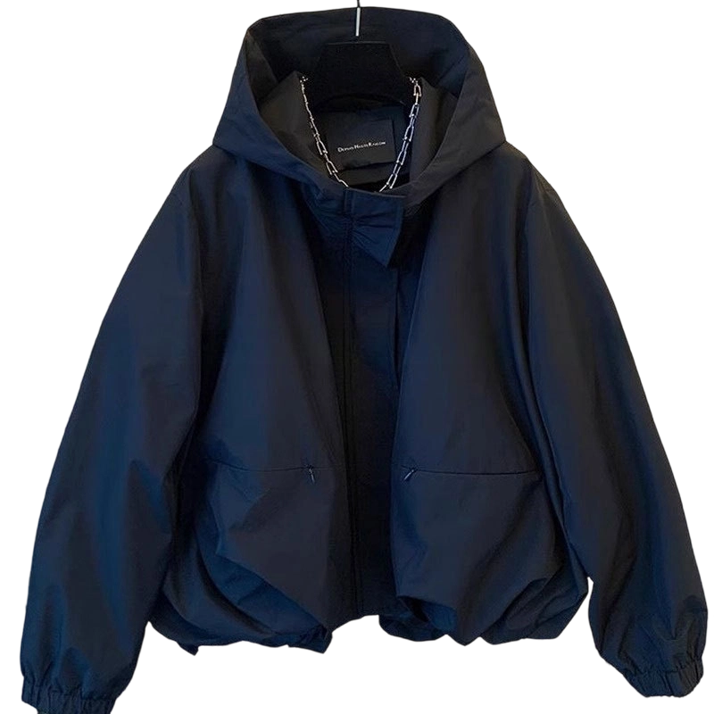 Linara – wasserabweisende Windjacke mit gepufftem Saum