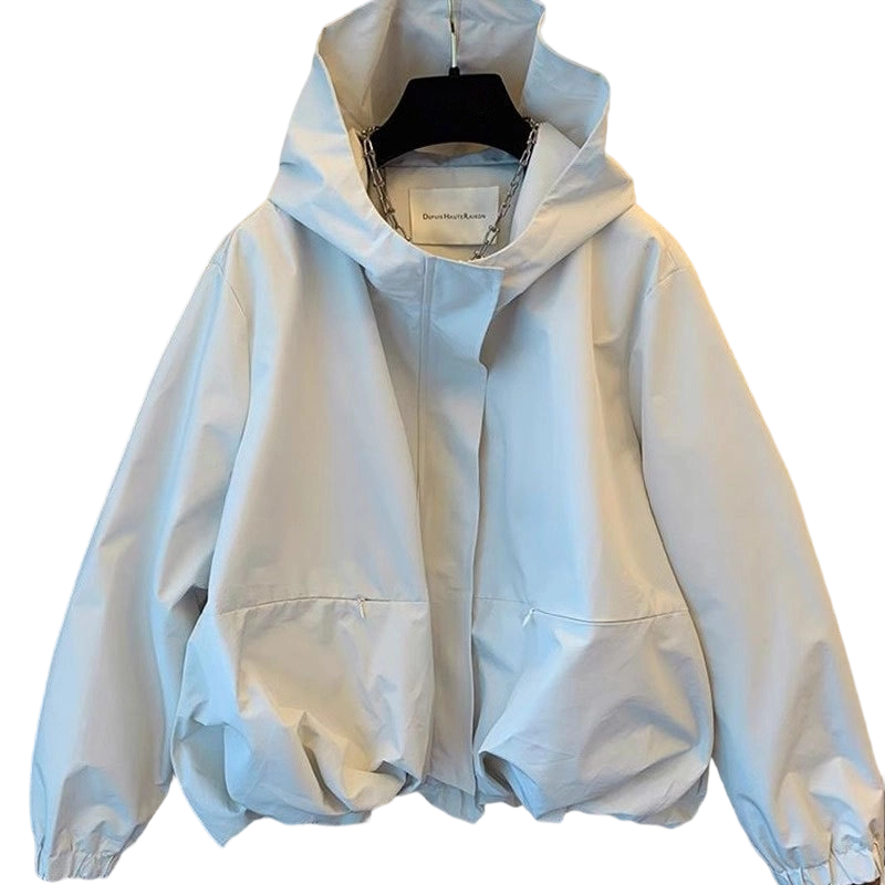 Linara – wasserabweisende Windjacke mit gepufftem Saum
