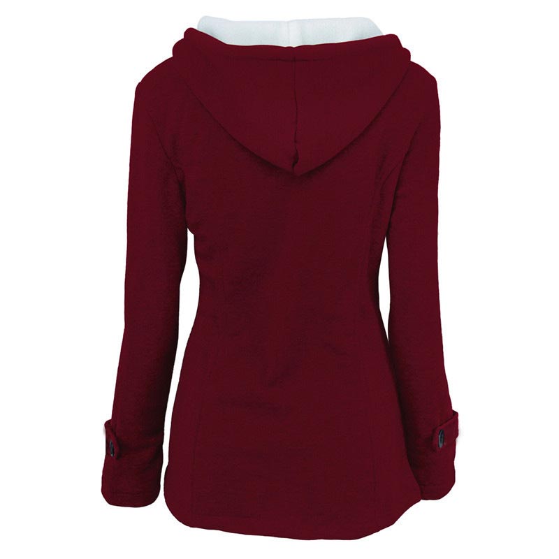 Veluna – Jacke aus Baumwollmischung mit doppeltem Verschluss