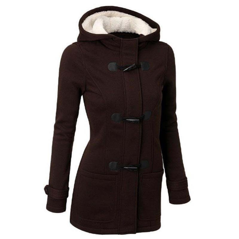 Veluna – Jacke aus Baumwollmischung mit doppeltem Verschluss