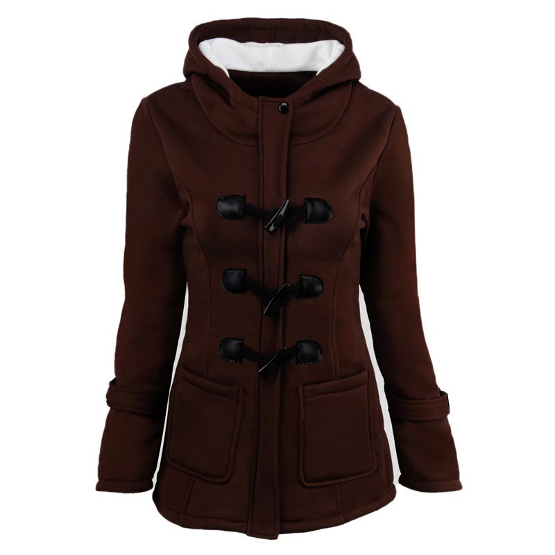 Veluna – Jacke aus Baumwollmischung mit doppeltem Verschluss