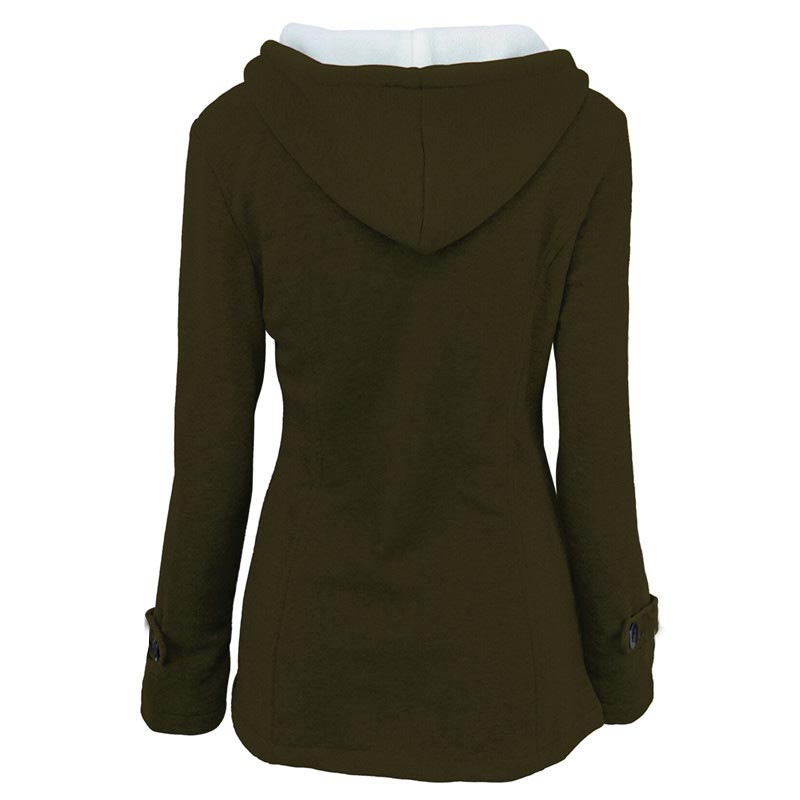 Veluna – Jacke aus Baumwollmischung mit doppeltem Verschluss