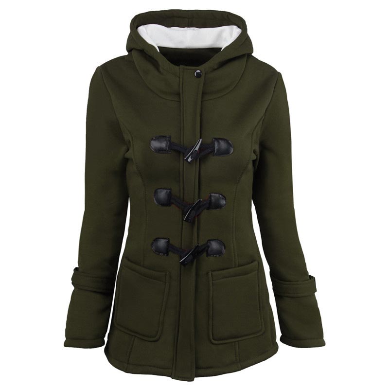 Veluna – Jacke aus Baumwollmischung mit doppeltem Verschluss