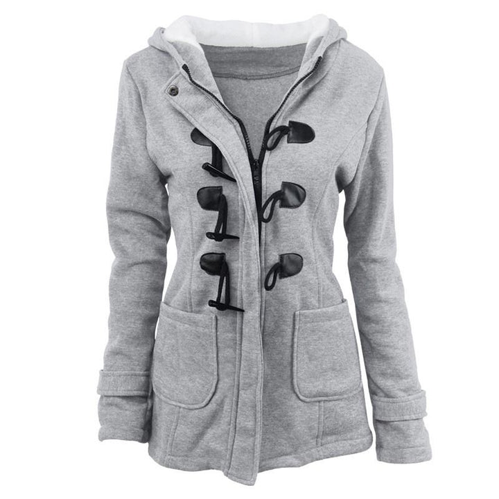 Veluna – Jacke aus Baumwollmischung mit doppeltem Verschluss