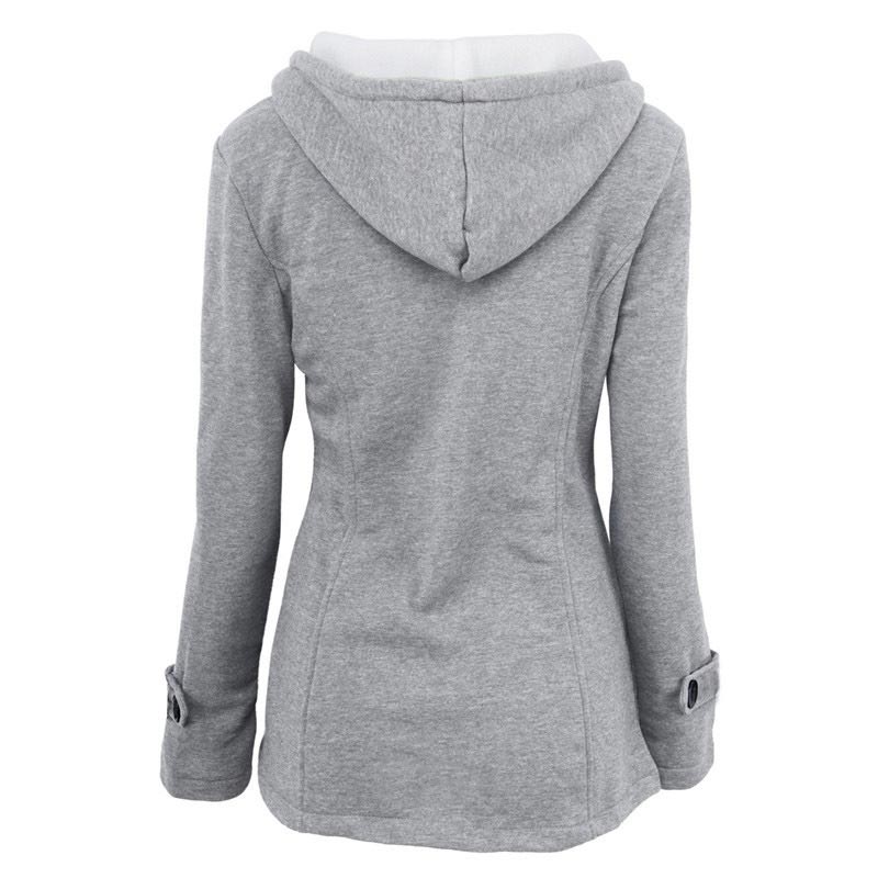 Veluna – Jacke aus Baumwollmischung mit doppeltem Verschluss