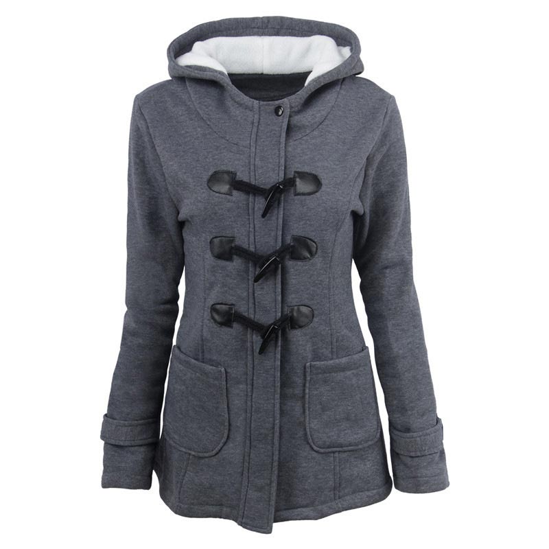 Veluna – Jacke aus Baumwollmischung mit doppeltem Verschluss