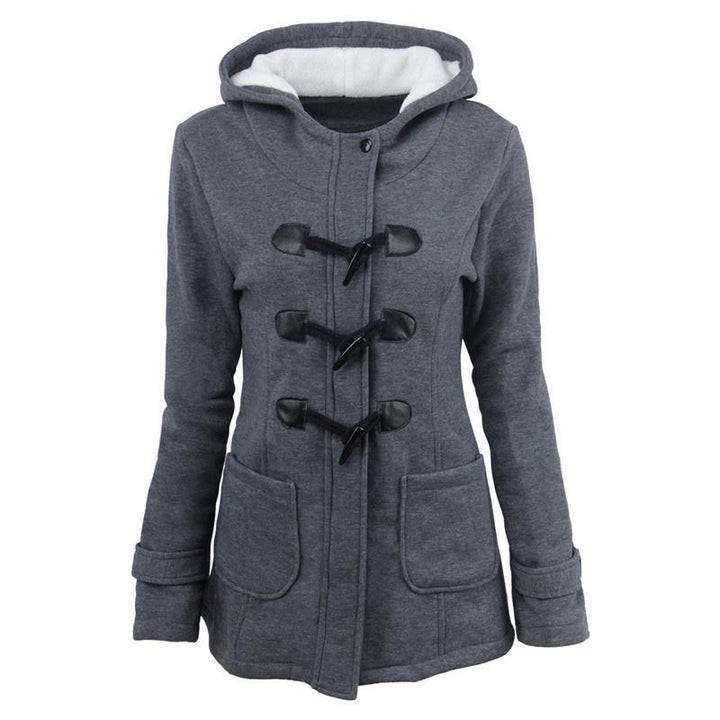 Veluna – Jacke aus Baumwollmischung mit doppeltem Verschluss
