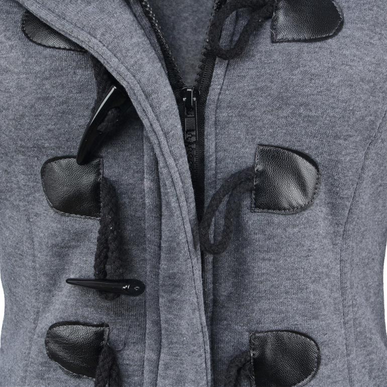 Veluna – Jacke aus Baumwollmischung mit doppeltem Verschluss