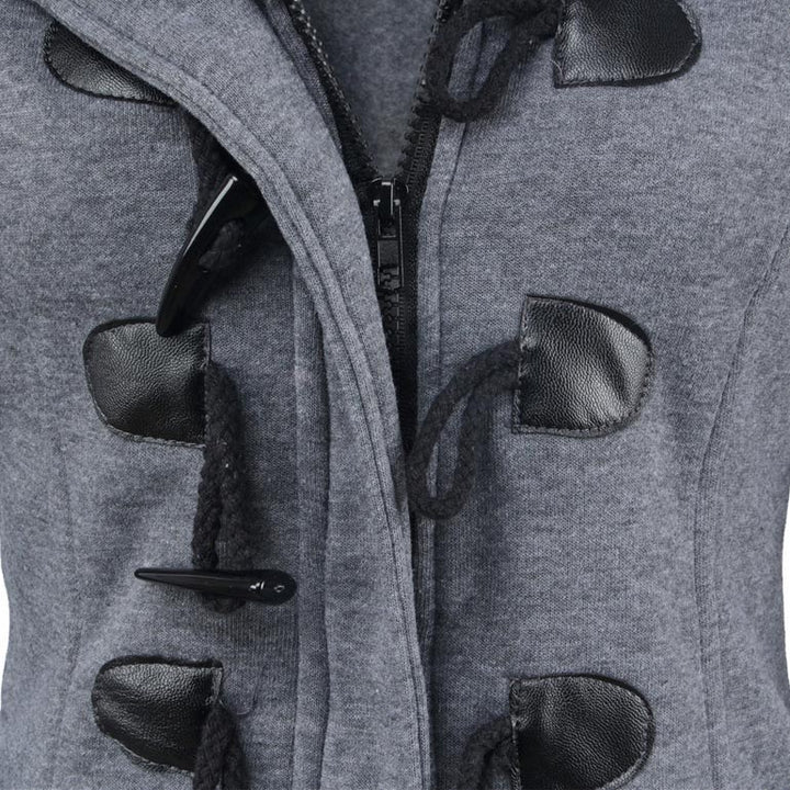 Veluna – Jacke aus Baumwollmischung mit doppeltem Verschluss