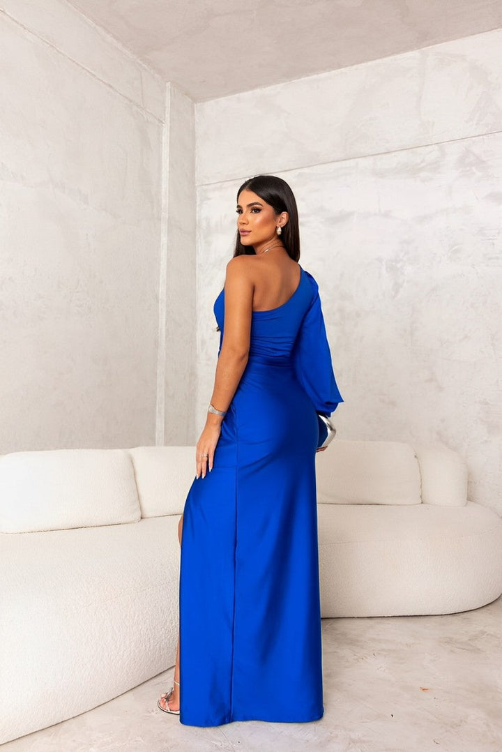 Nivara – Satin-Finish-Kleid